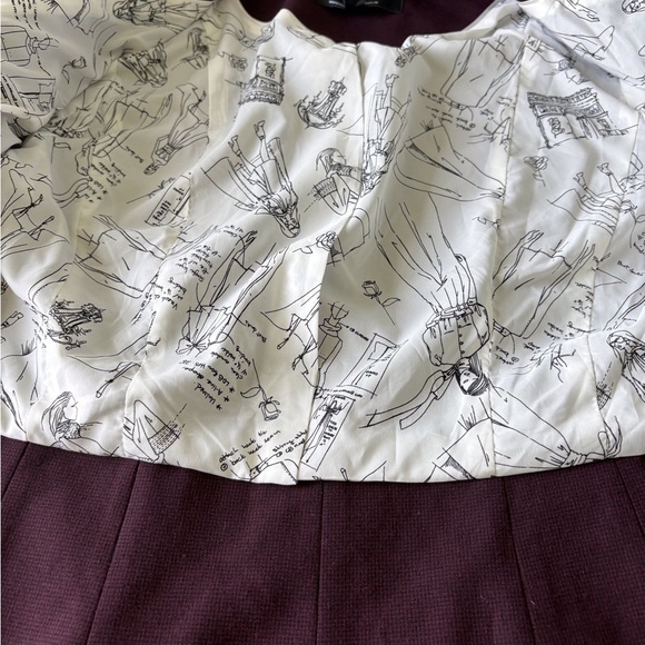 White House Black Market Size 6 Signature Blazer Button Closure Deep Purple $225 - Picture 5 of 15